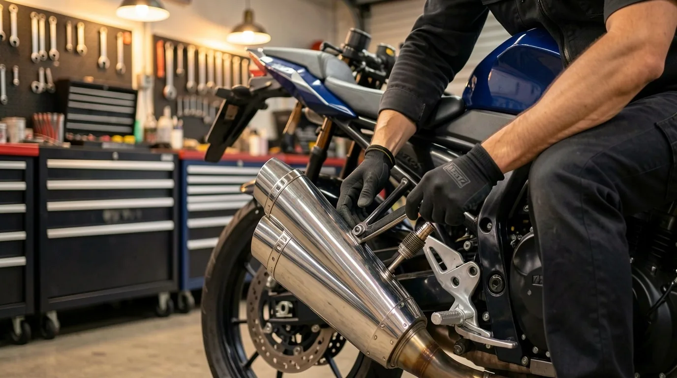 Atelier mécanique moto La Véloriua à Metz
