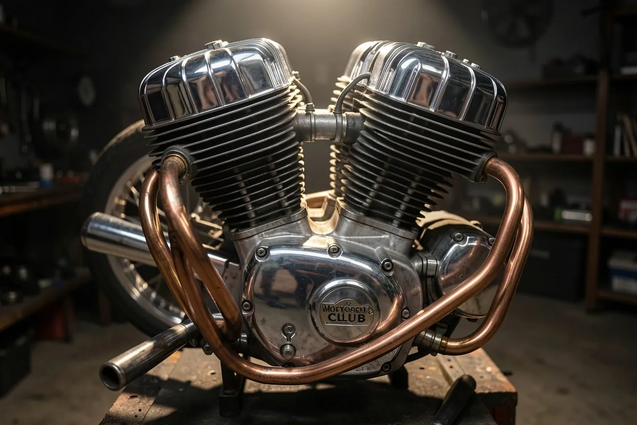 Restauration moto de collection à Metz