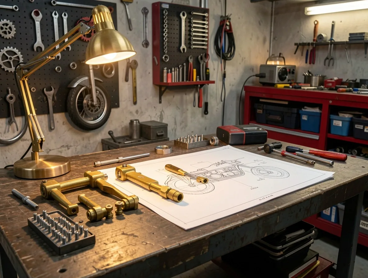 Bureau technique de l'atelier mécanique La Véloriua à Metz